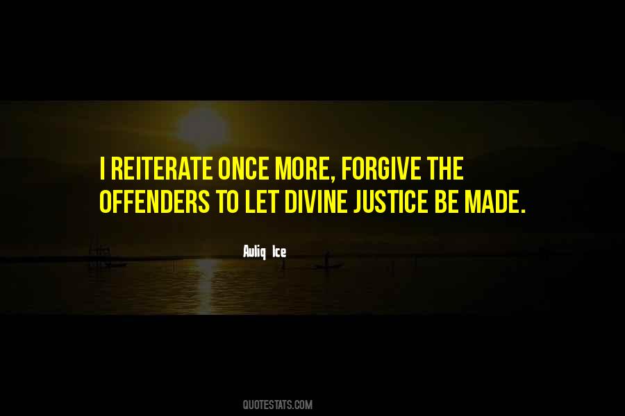 Quotes About Offenders #1169462