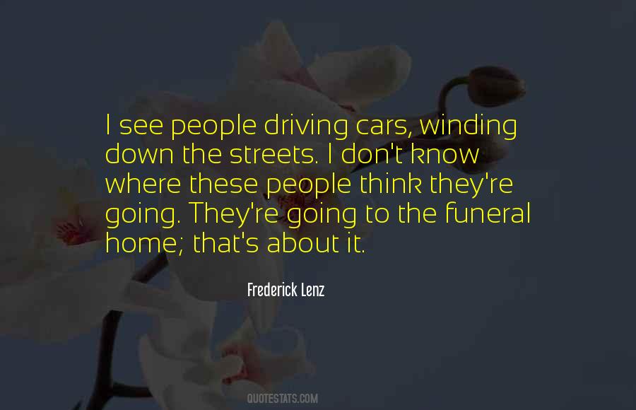 Quotes About Driving Home #50384