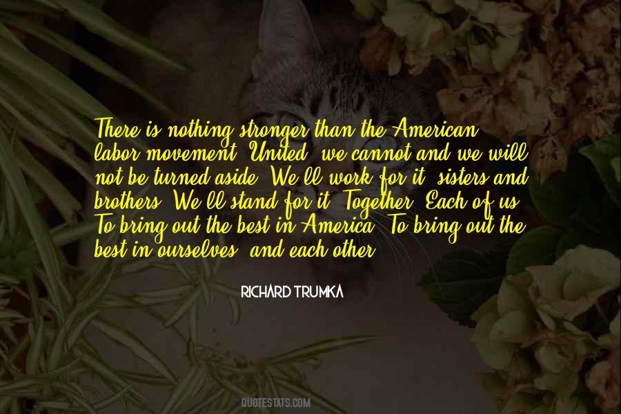 Stand United Quotes #360600