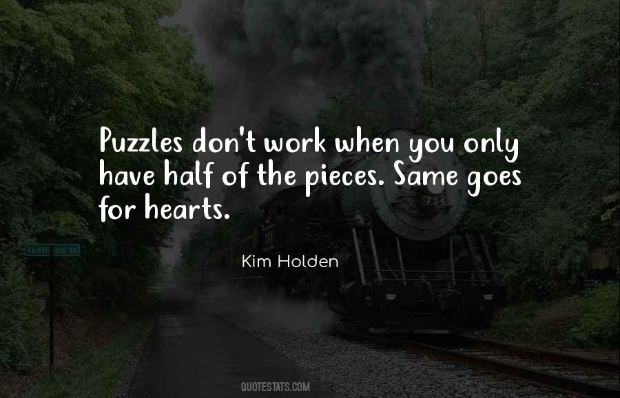 Quotes About Puzzles Pieces #1274198