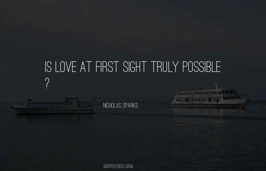 Quotes About First Sight Love #257726