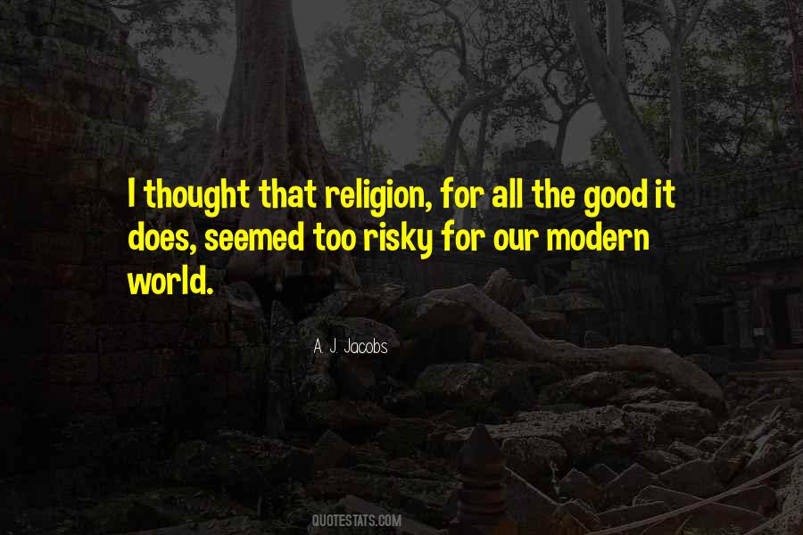 Modern Thought Quotes #195473