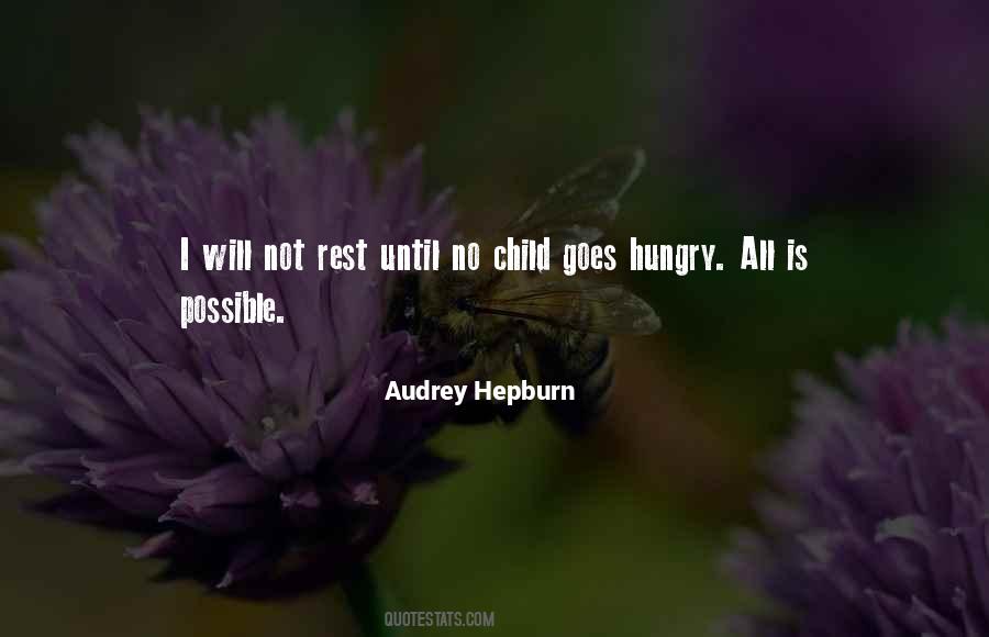 Quotes About Hungry Child #1319777