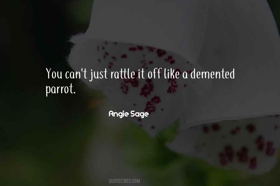 Quotes About Demented #263641
