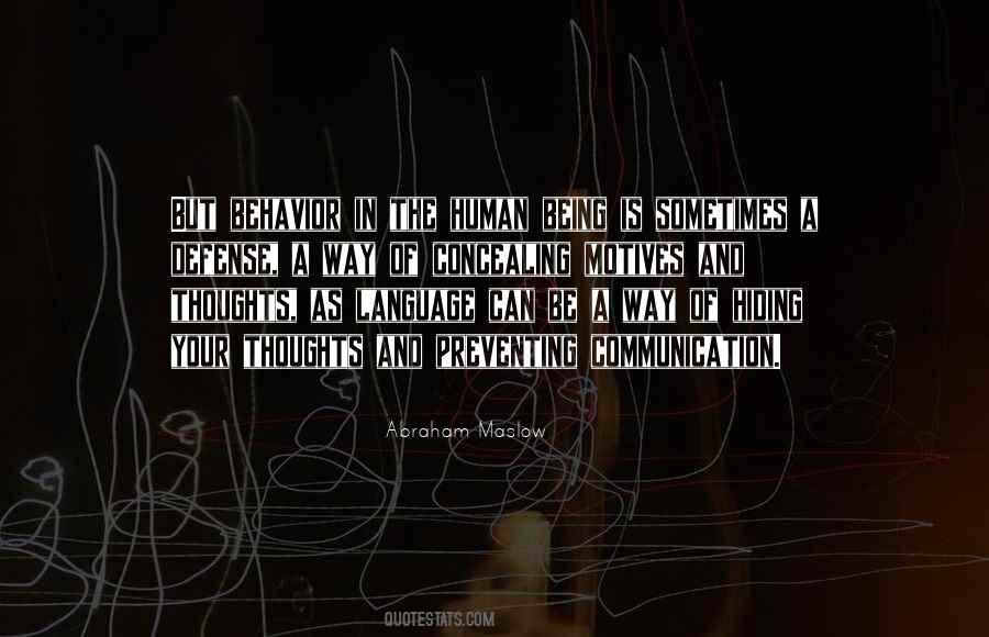 Quotes About Human Thoughts #615433