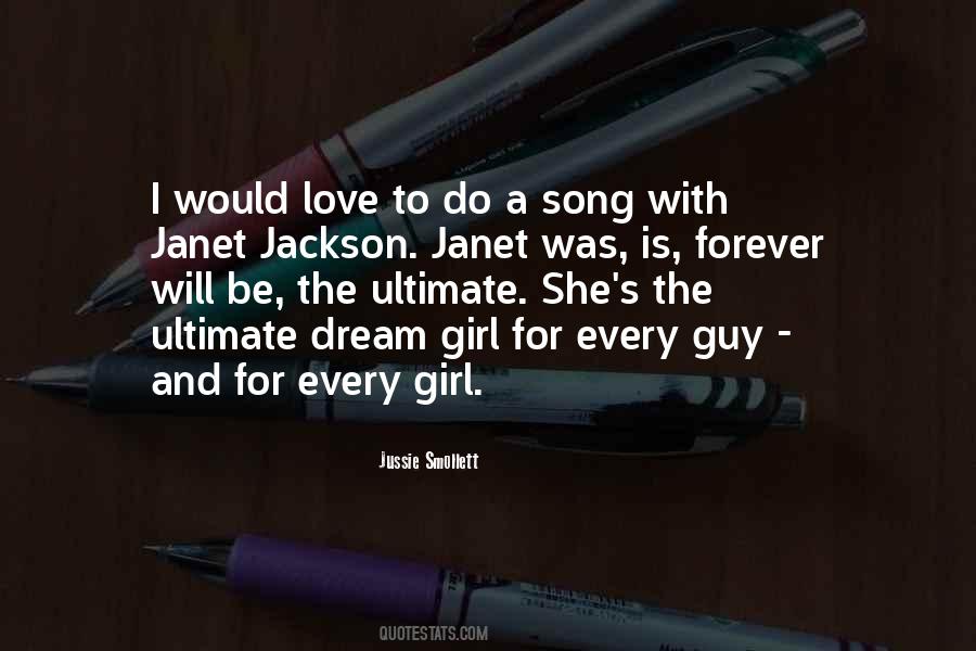 Quotes About A Dream Girl #1112108