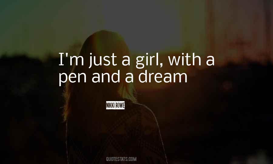 Quotes About A Dream Girl #270458