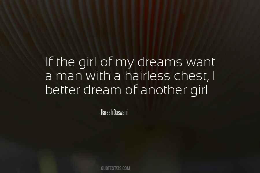 Quotes About A Dream Girl #364374
