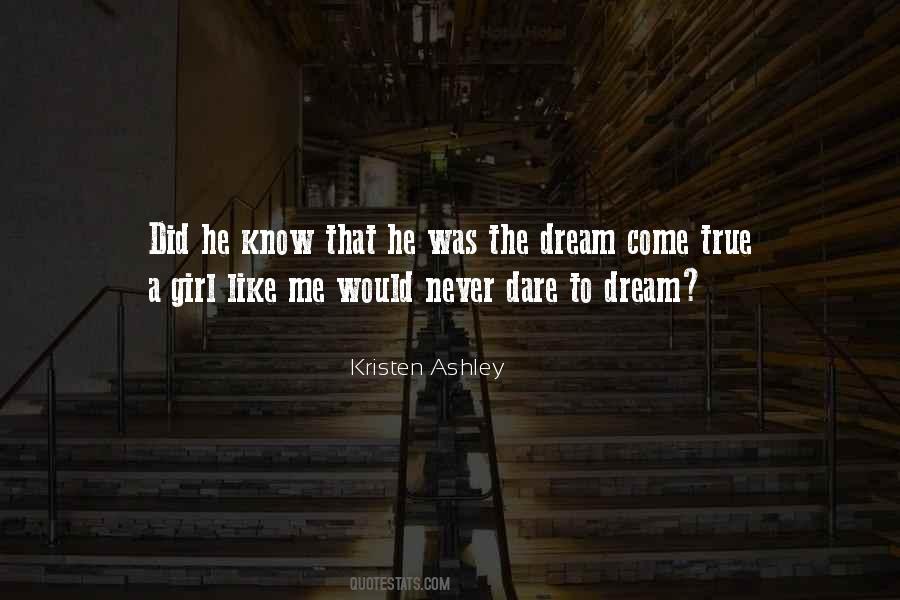 Quotes About A Dream Girl #918926