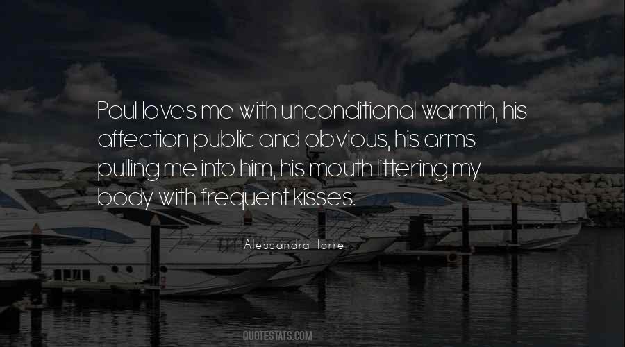 Quotes About Public Affection #1098537