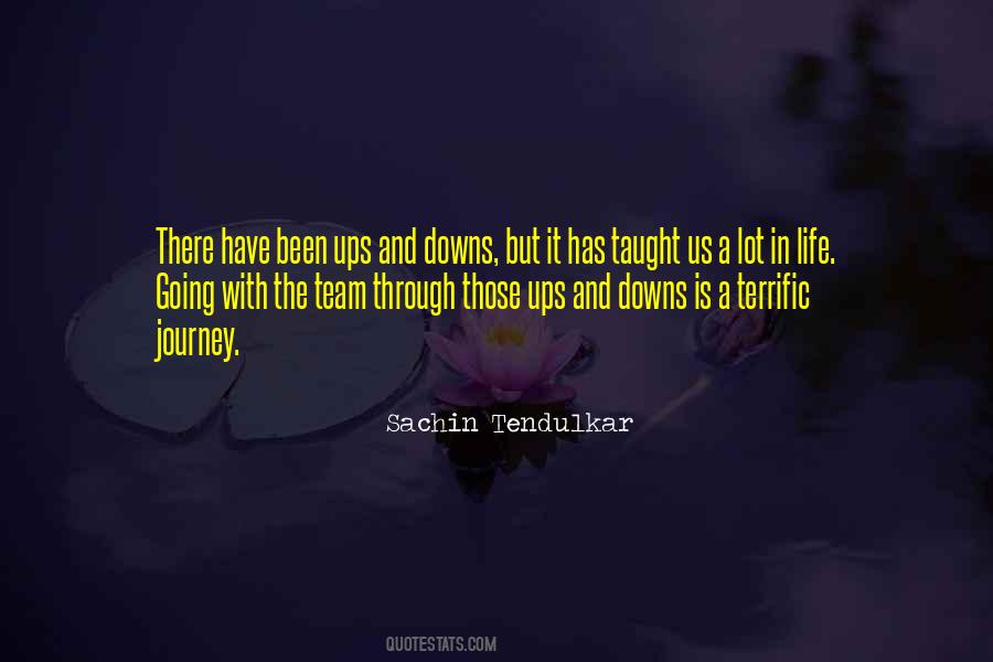 Quotes About Going Through Ups And Downs #1474773
