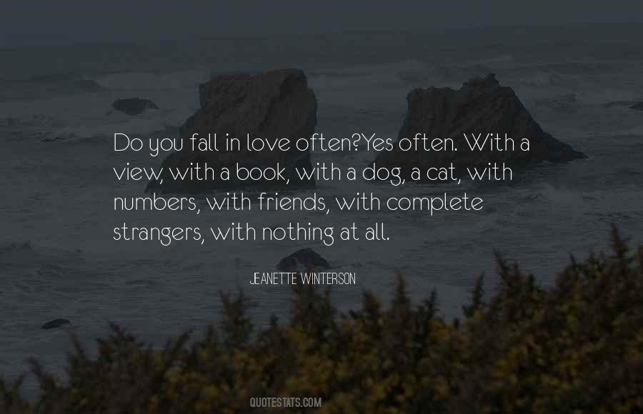 Quotes About Strangers In Love #1558844