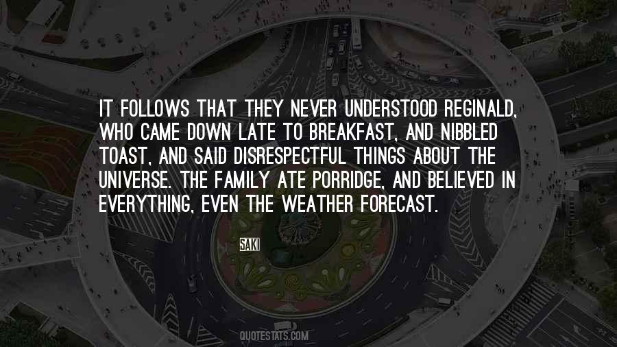 Quotes About Weather Forecast #620308