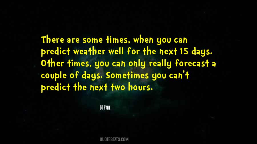 Quotes About Weather Forecast #637011