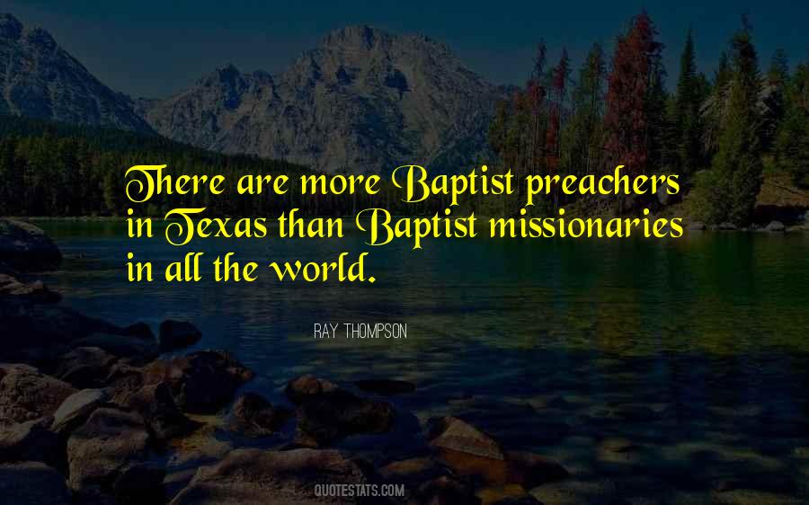 Baptist Preachers Quotes #394861