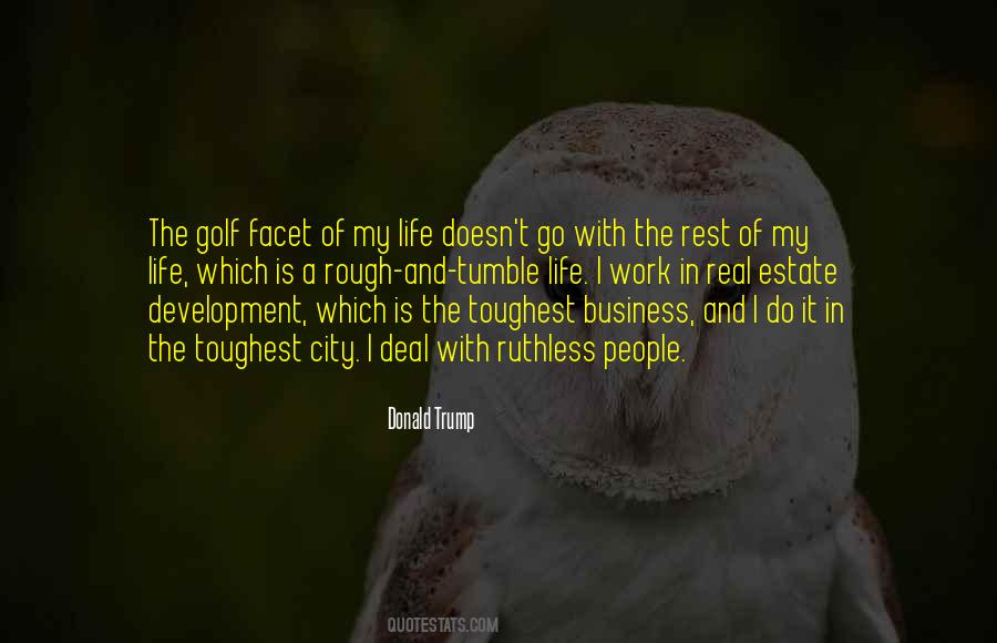 Quotes About Golf And Business #1742049