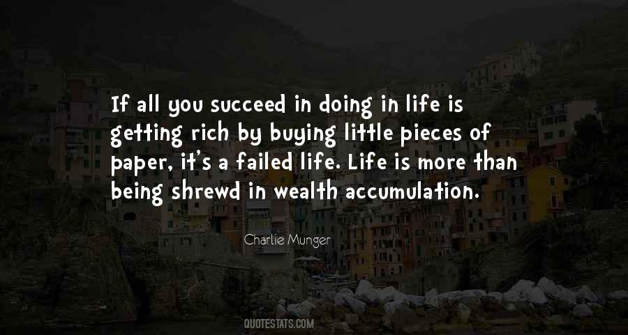 Life Wealth Quotes #88926