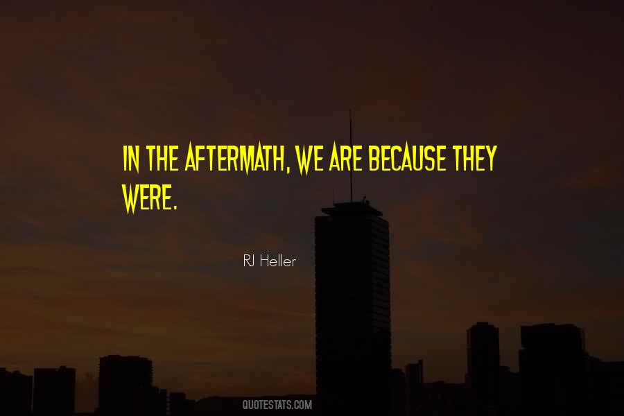 Quotes About Aftermath Of War #1315534