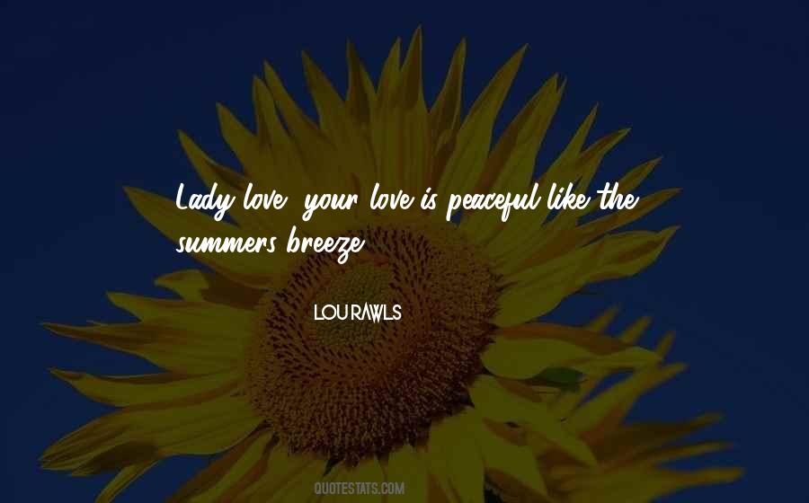 Quotes About Summer Breeze #1299203