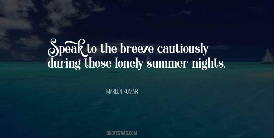 Quotes About Summer Breeze #979773