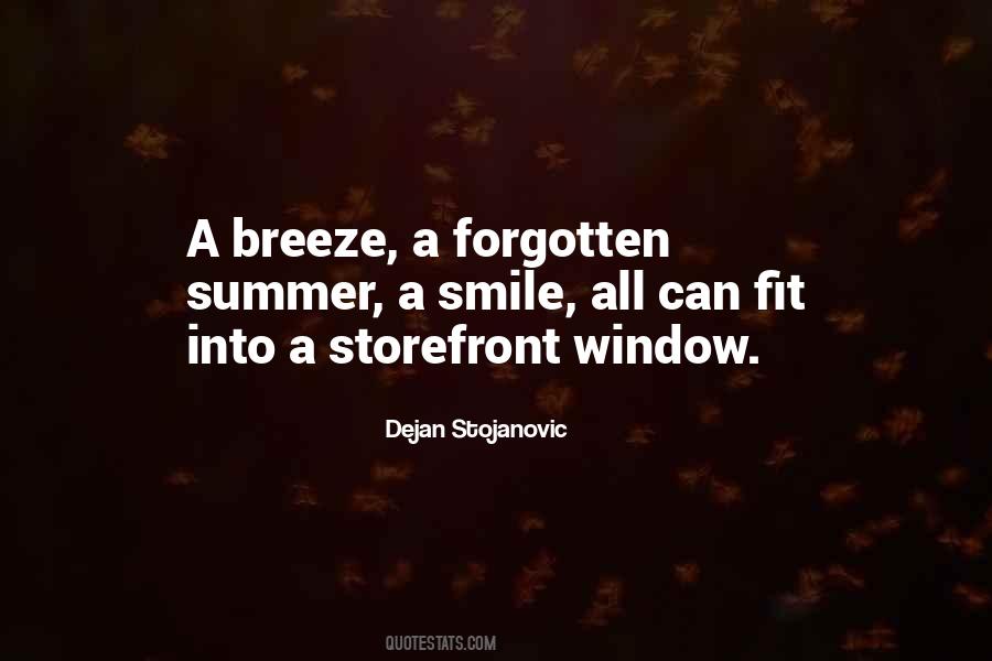 Quotes About Summer Breeze #988321