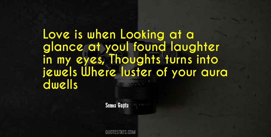Your Glance Quotes #962836