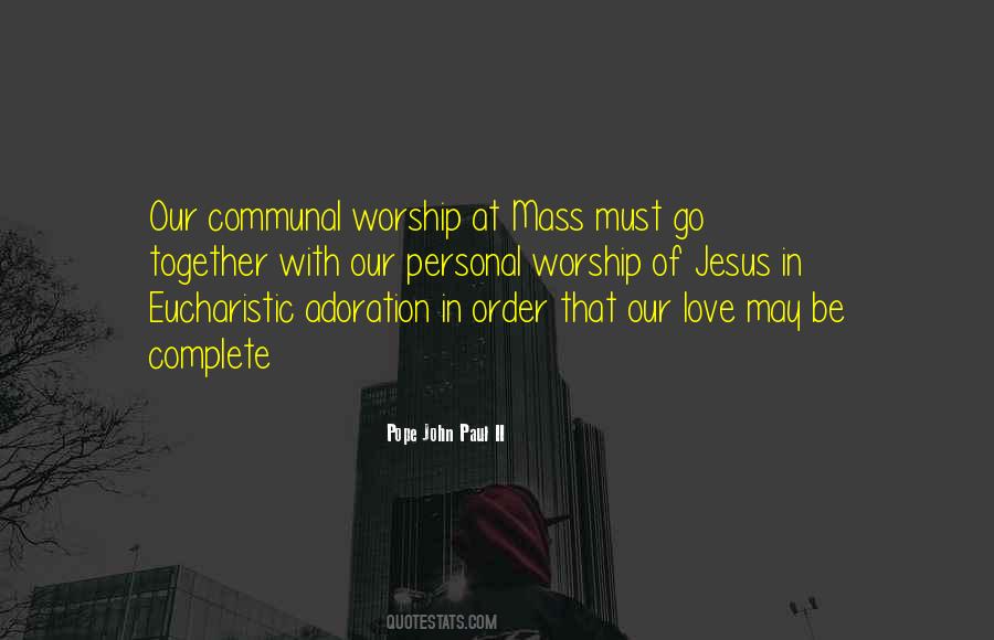 Quotes About Worship Jesus #1632929