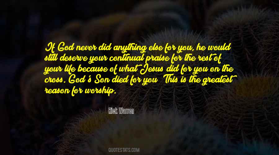 Quotes About Worship Jesus #1872791