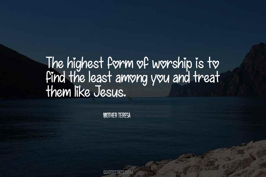 Quotes About Worship Jesus #957422