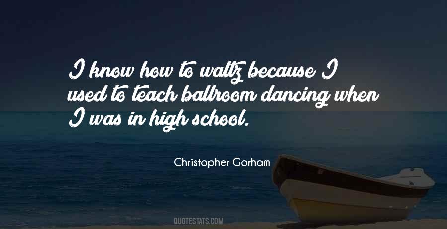 Quotes About Ballroom Dancing #992791