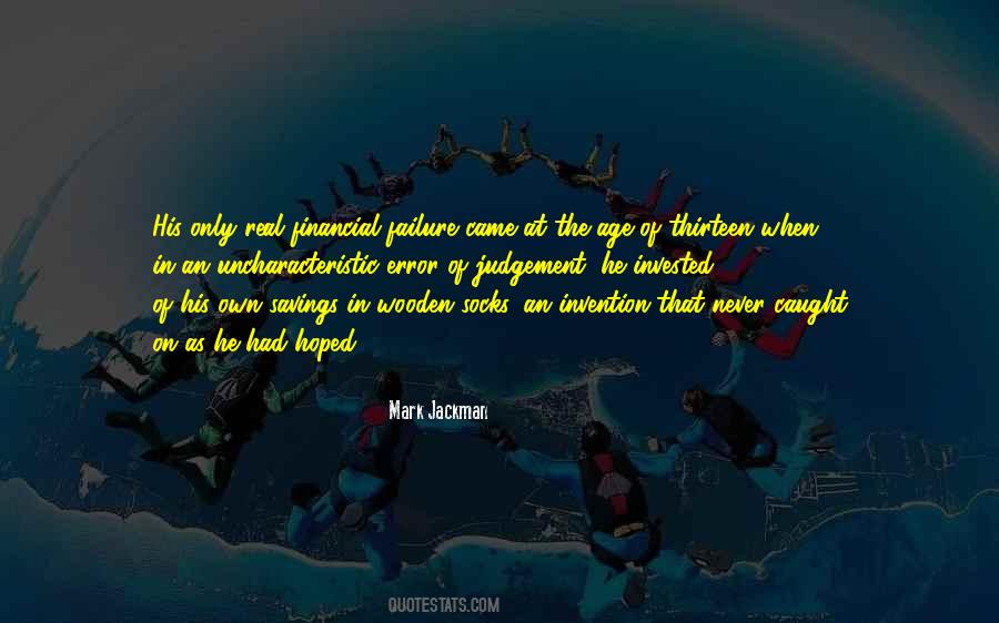 Financial Savings Quotes #1267498