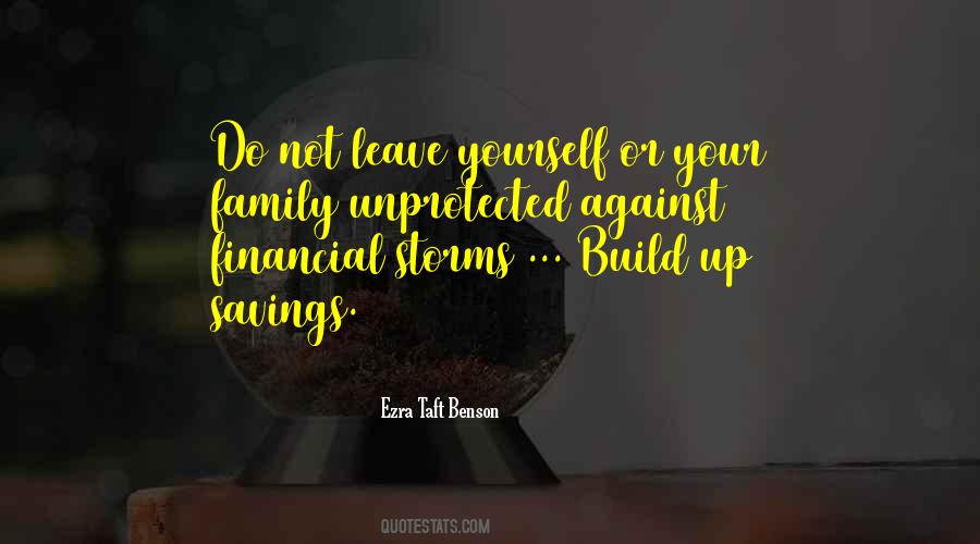 Financial Savings Quotes #1362948