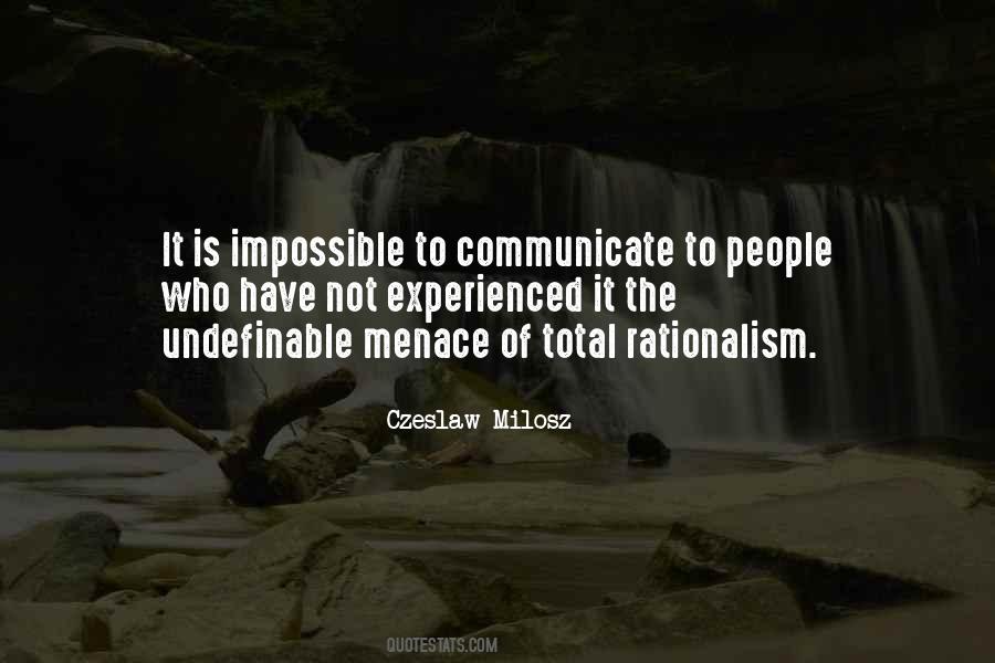 Quotes About Rationalism #1148349