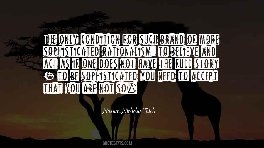 Quotes About Rationalism #1789211