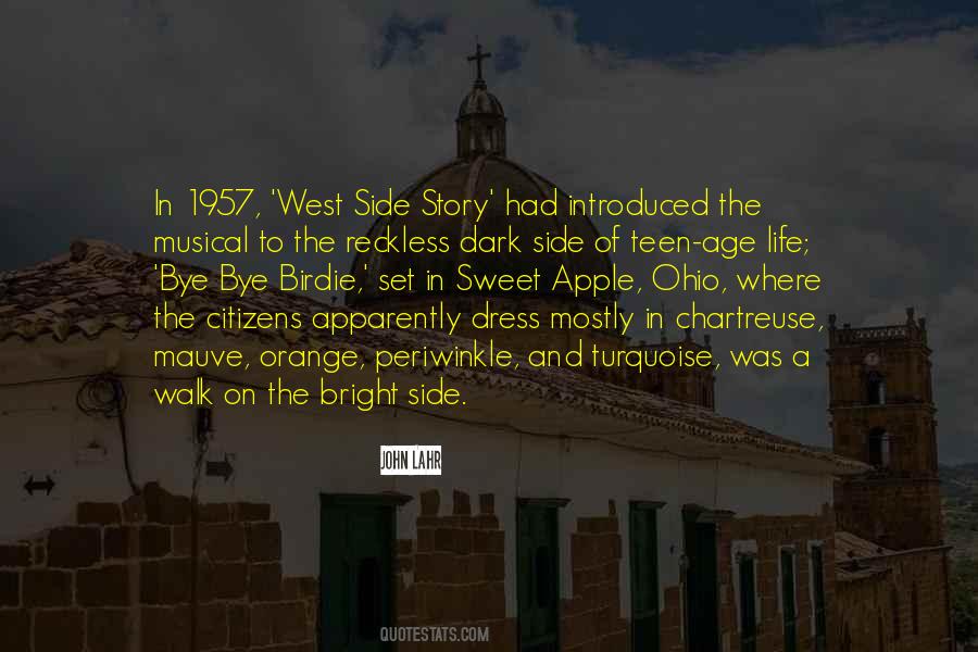 Quotes About The West Side #934986