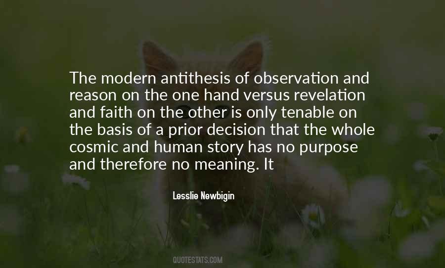 Quotes About Reason And Purpose #1442392