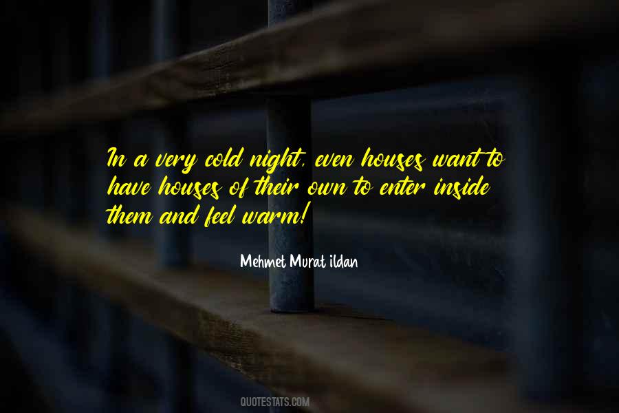Cold Night Quotes #524495
