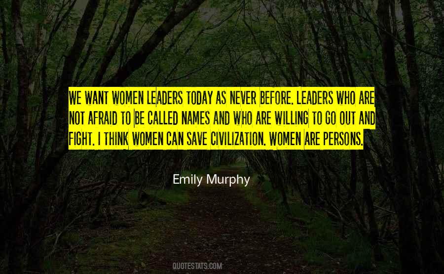 Women As Leaders Quotes #1161493