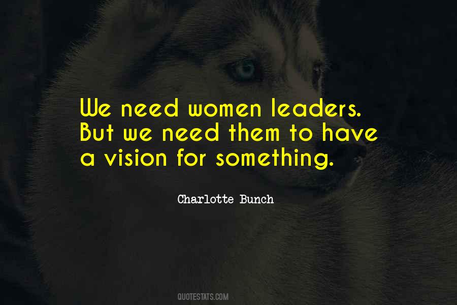 Women As Leaders Quotes #157947