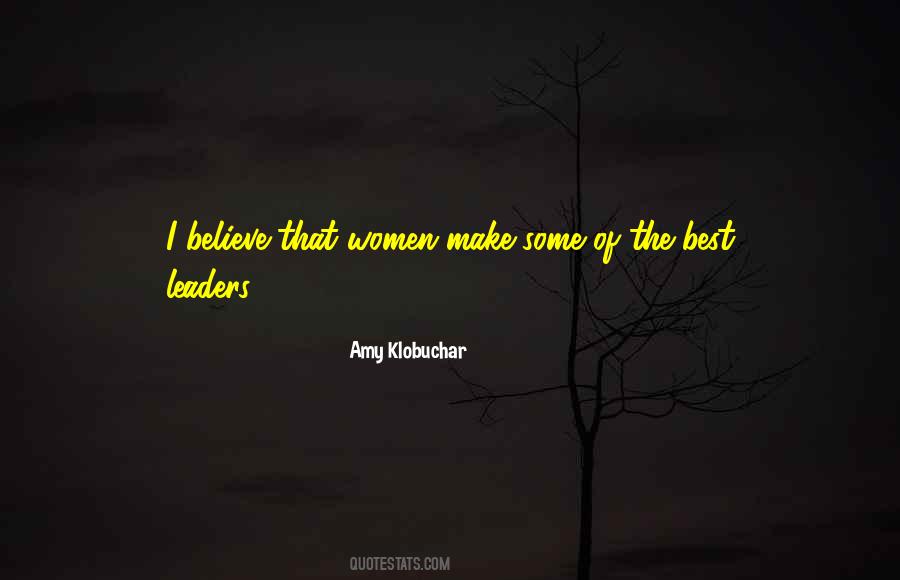 Women As Leaders Quotes #62037