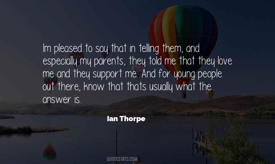 Quotes About Parent Support #1304056