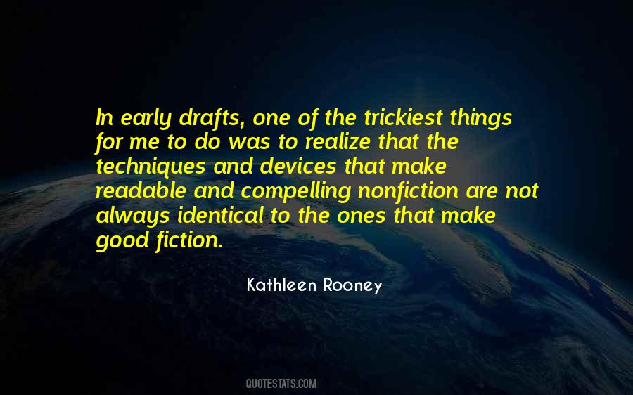 Quotes About Fiction And Nonfiction #1209809