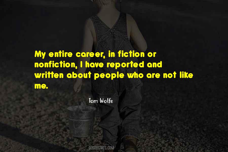 Quotes About Fiction And Nonfiction #1552243