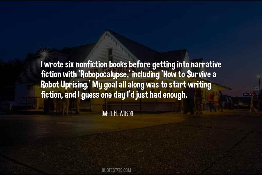 Quotes About Fiction And Nonfiction #1598190