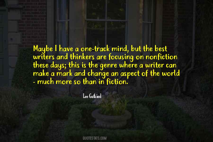 Quotes About Fiction And Nonfiction #1837245