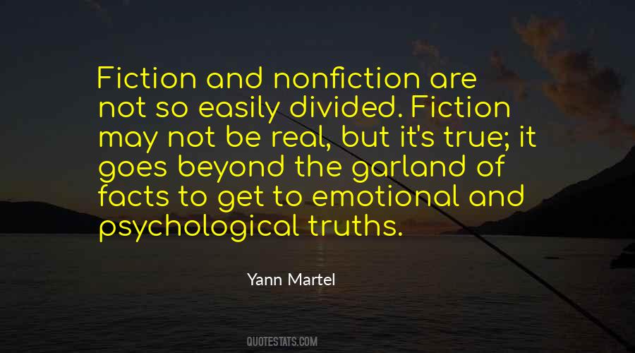 Quotes About Fiction And Nonfiction #1838825