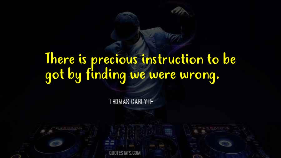 Quotes About Instruction #1267246