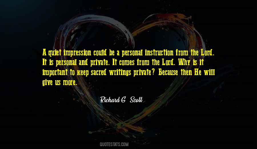 Quotes About Instruction #986246
