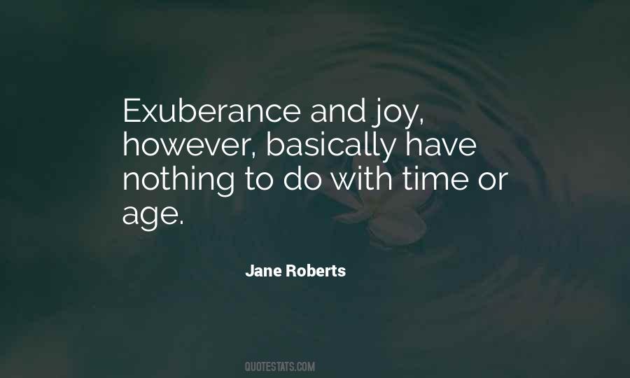 Quotes About Exuberance #465143