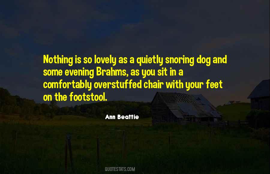 Dog Snoring Quotes #110486